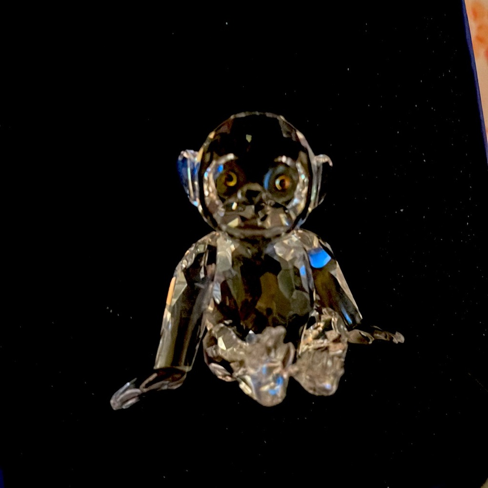 Swarovski Crystal Chimpanzee Monkey - Picture 4 of 10